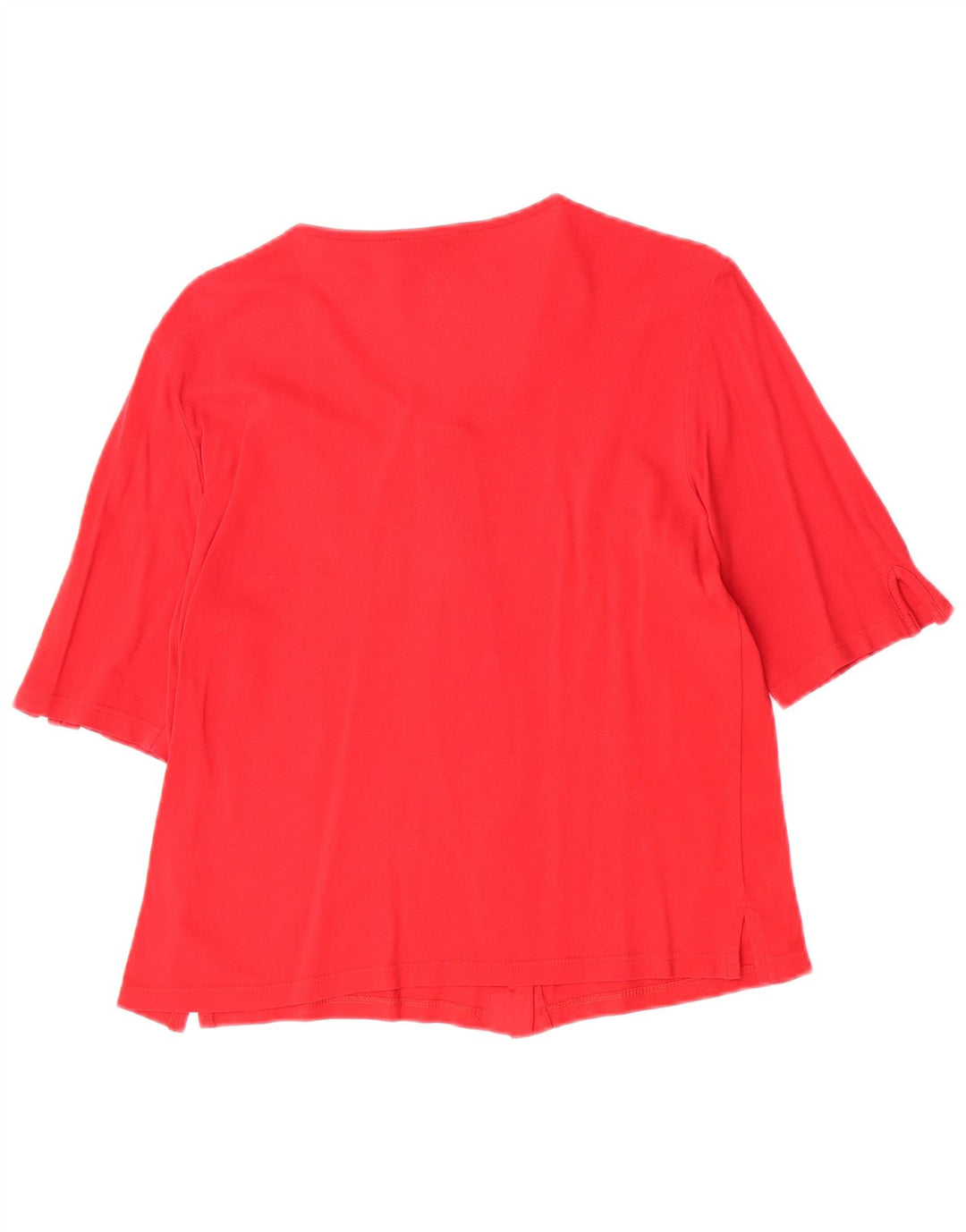 Blusa feminina de manga curta Sergio Tacchini Top IT 48 XL vermelho
