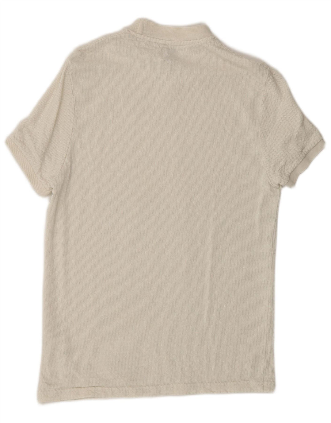 Camiseta masculina Zara Top pequeno Lyocell branco