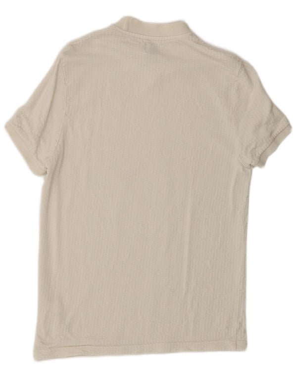 Camiseta masculina Zara Top pequeno Lyocell branco
