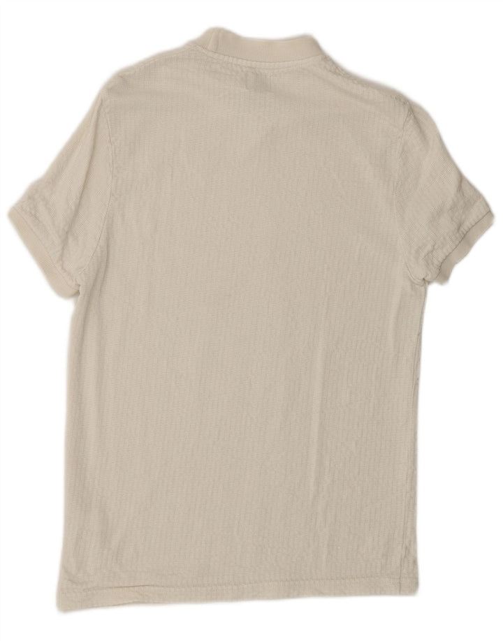 Camiseta masculina Zara Top pequeno Lyocell branco
