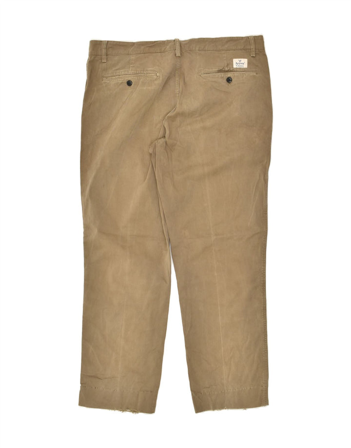 AVIREX Mens Slim Chino Trousers W38 L30  Khaki Cotton | Vintage Avirex | Thrift | Second-Hand Avirex | Used Clothing | Messina Hembry 