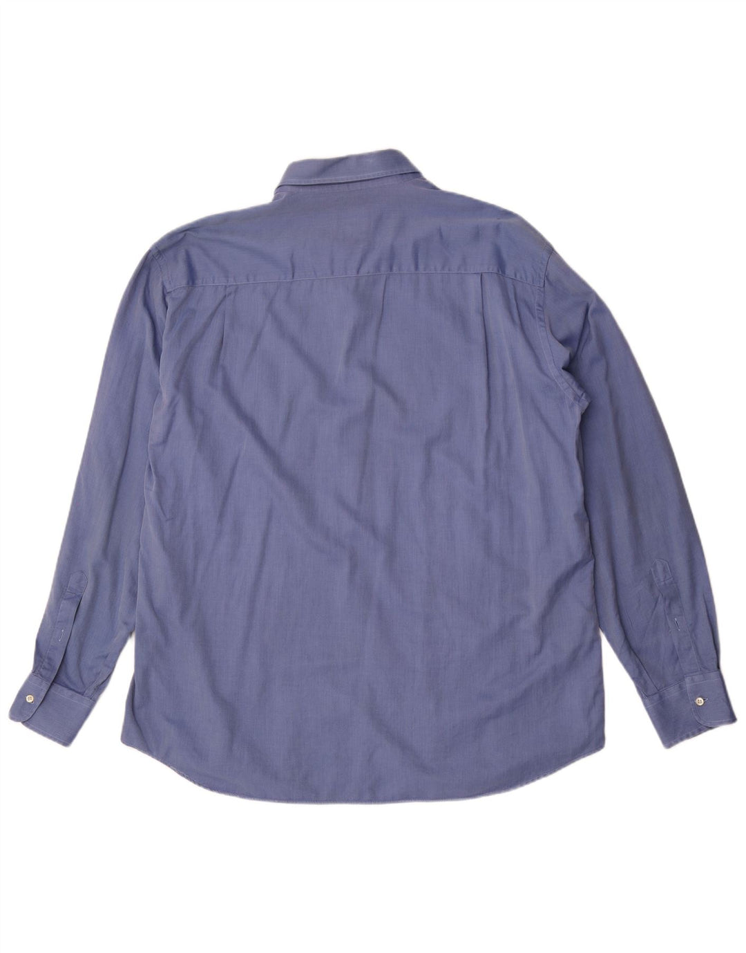 Camisa masculina Sea & Sky tamanho 44 XL algodão espinha de peixe azul