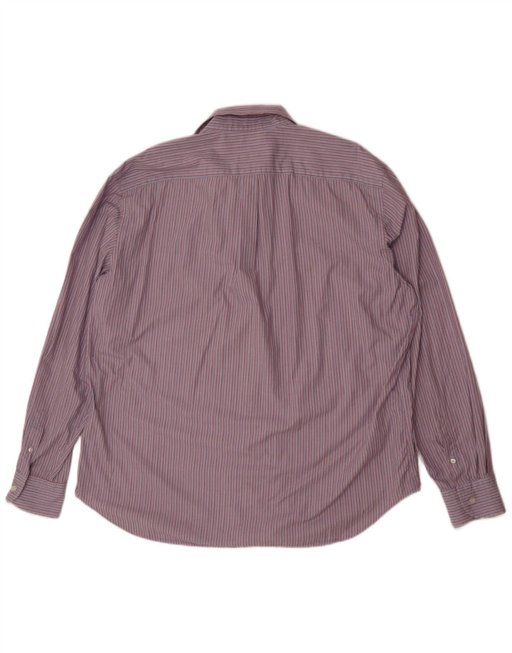 Camisa masculina Harmont & Blaine 3XL algodão listrado vermelho