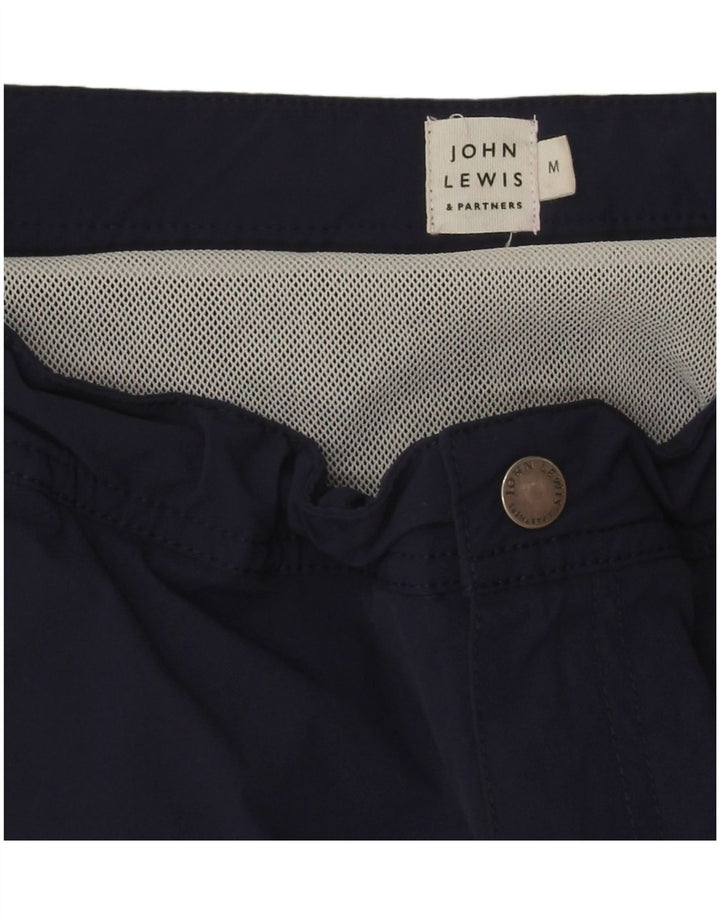 Shorts de natação masculino John Lewis médio azul marinho nylon