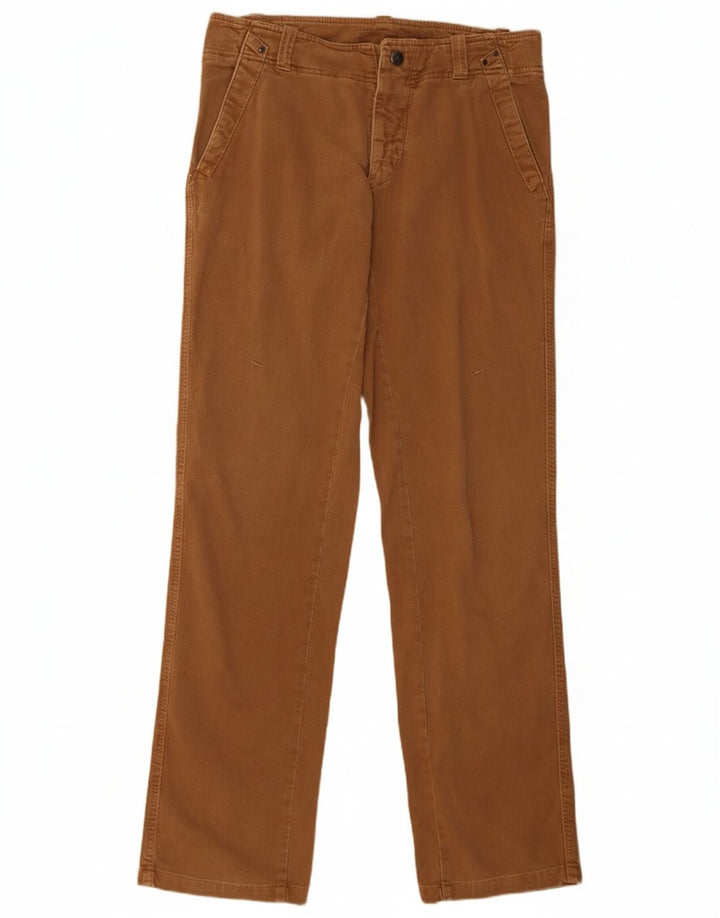 TRUSSARDI Calça Chino Masculina Reta W36 L33 Algodão Marrom