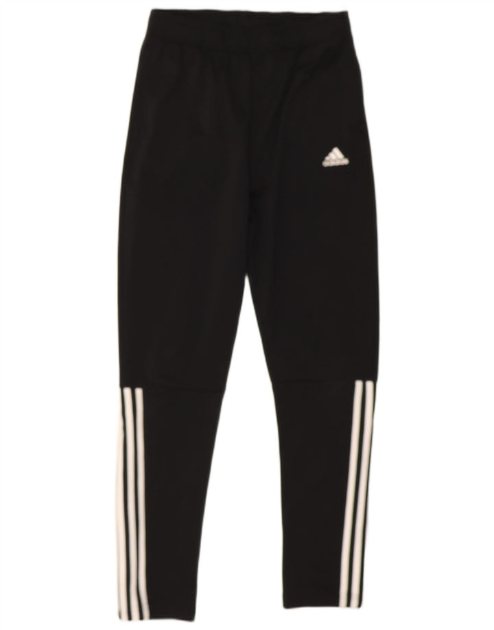 Calças de treino Adidas meninos 13-14 anos preto poliéster