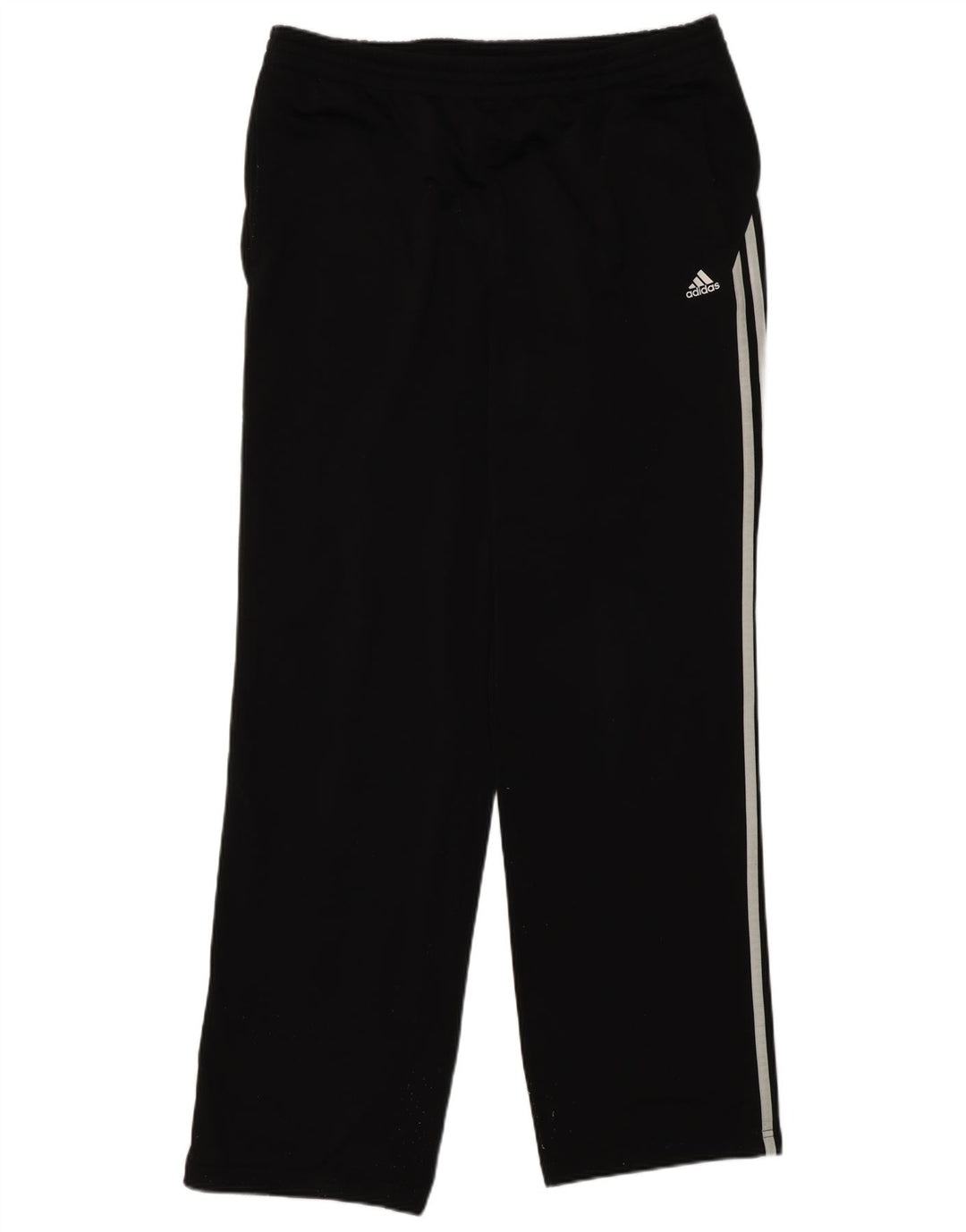 Calça de treino masculina Adidas grande poliéster preto
