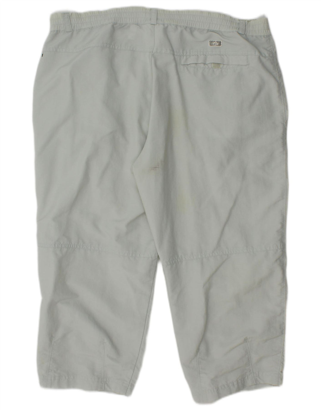 Calça Adidas Masculina Straight Capri W34 L21 Off White Poliamida