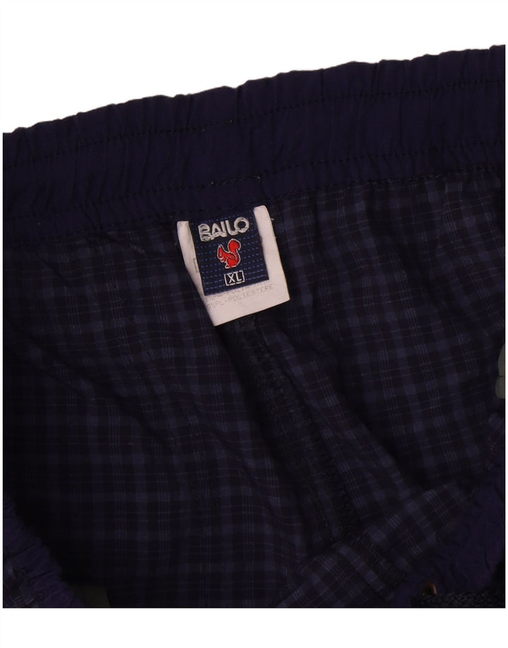 Calça cargo reta masculina Bailo XL azul marinho poliamida xadrez