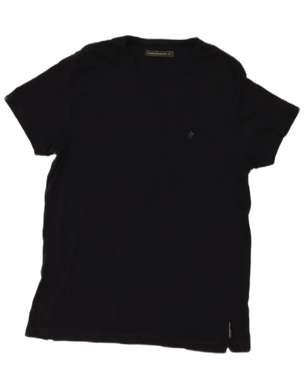 Camiseta masculina French Connection Top XL algodão preto
