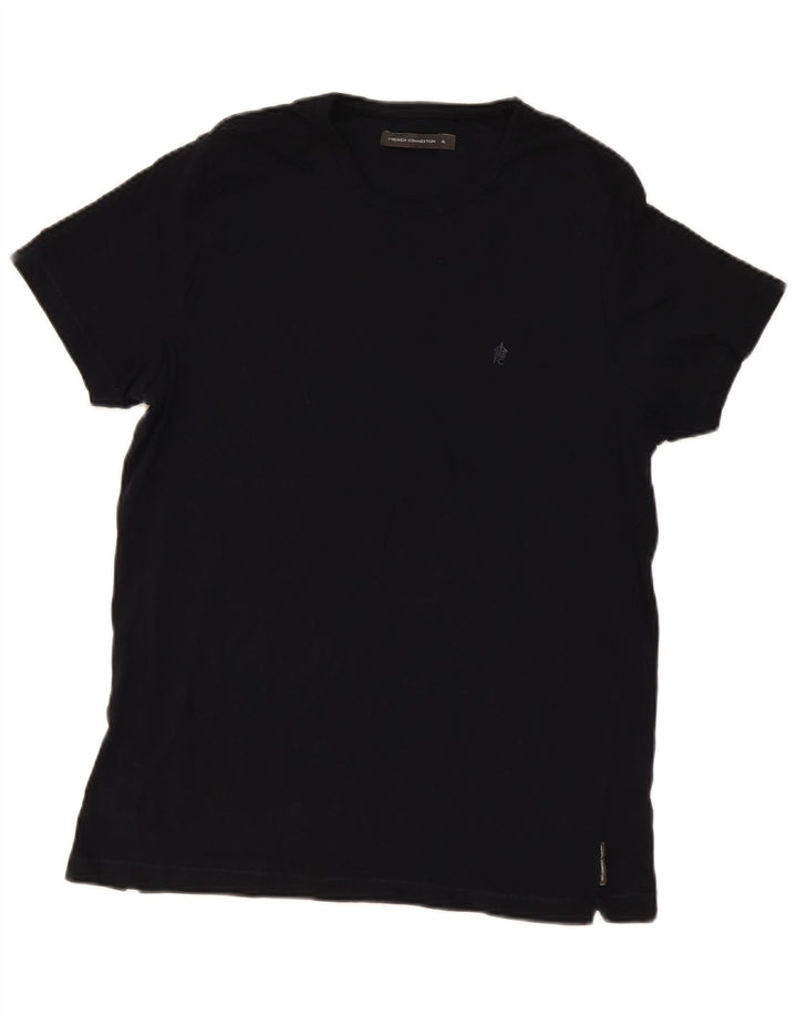 Camiseta masculina French Connection Top XL algodão preto