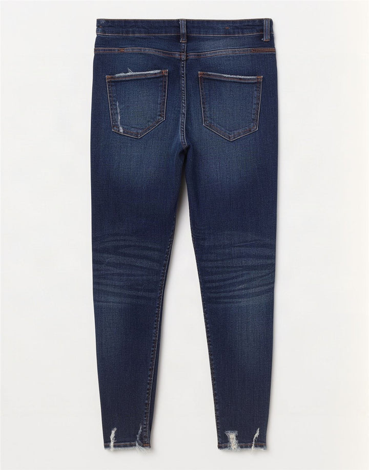 Calça jeans skinny masculina Zara EU 40 médio W31 L28 azul