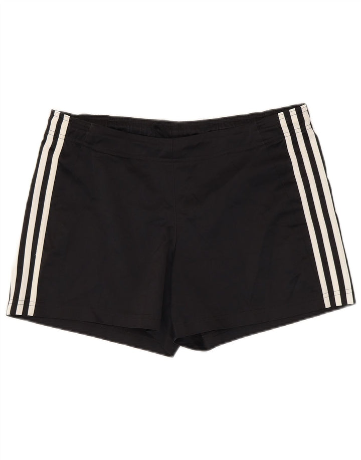 Shorts esportivos femininos Adidas UK 14 grande poliéster preto