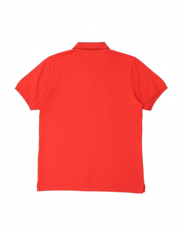 Camisa polo masculina GIANMARCO VENTURI grande algodão vermelho