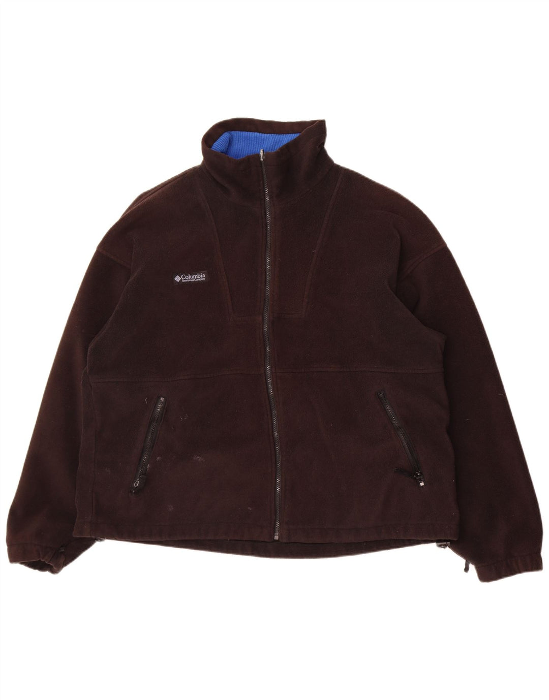 Jaqueta de lã masculina Columbia UK 42 XL preta