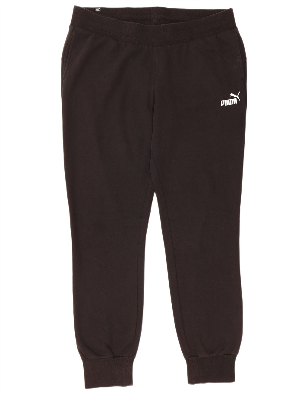 Calça de treino feminina PUMA Joggers UK 16 grande algodão preto