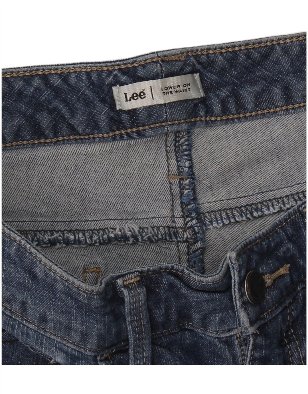 Calça Jeans Capri Feminina LEE W30 L19 Azul