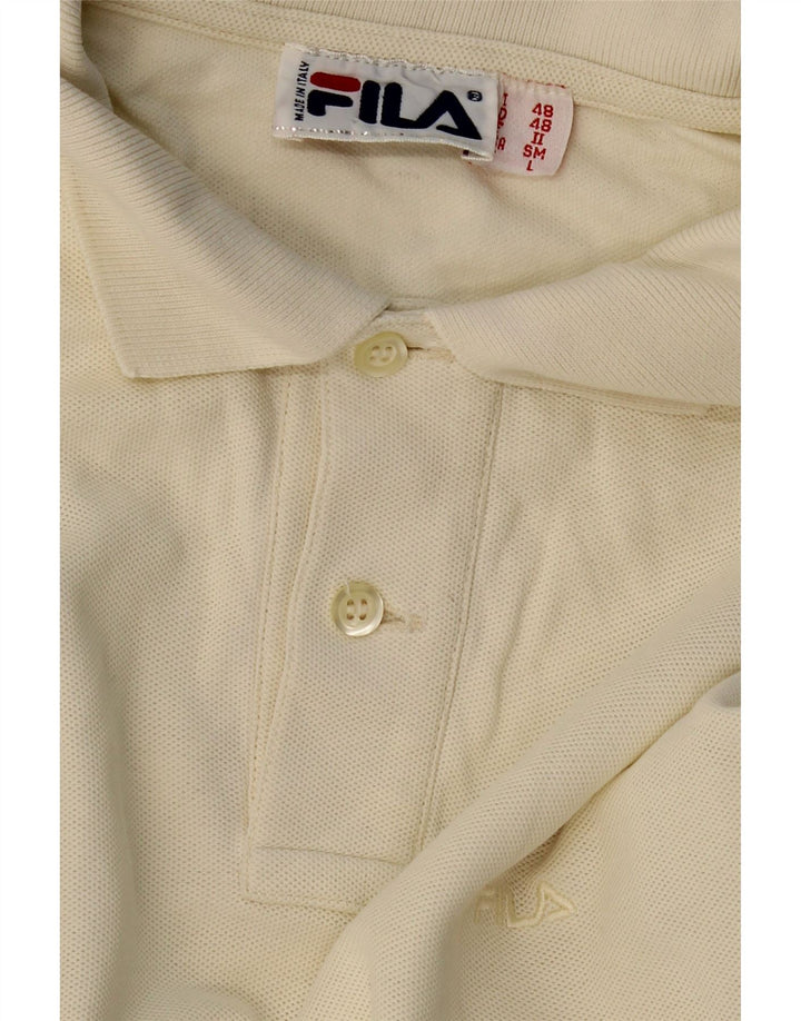 Camisa polo masculina FILA IT 48 médio bege