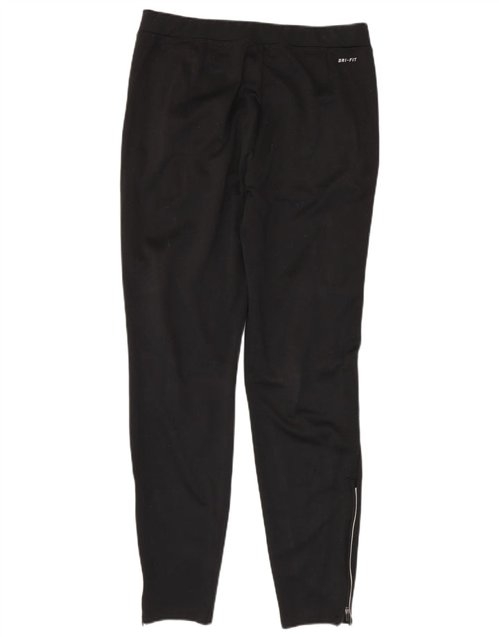 Calça de treino feminina Nike UK 14 grande poliéster preto