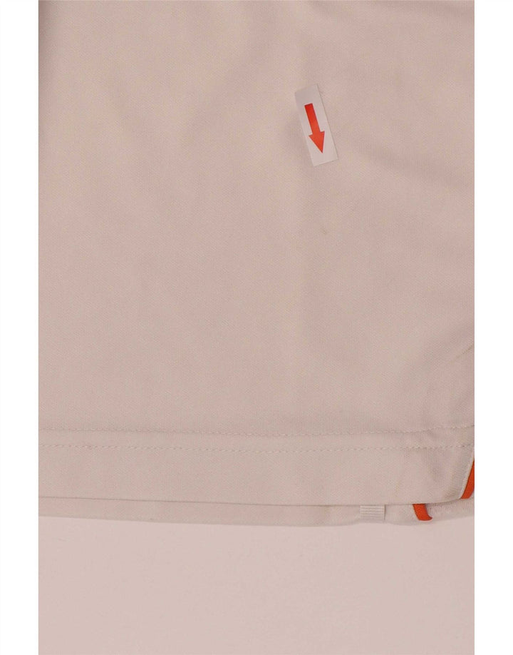 Camisa polo masculina Lotto grande poliéster colorblock branco