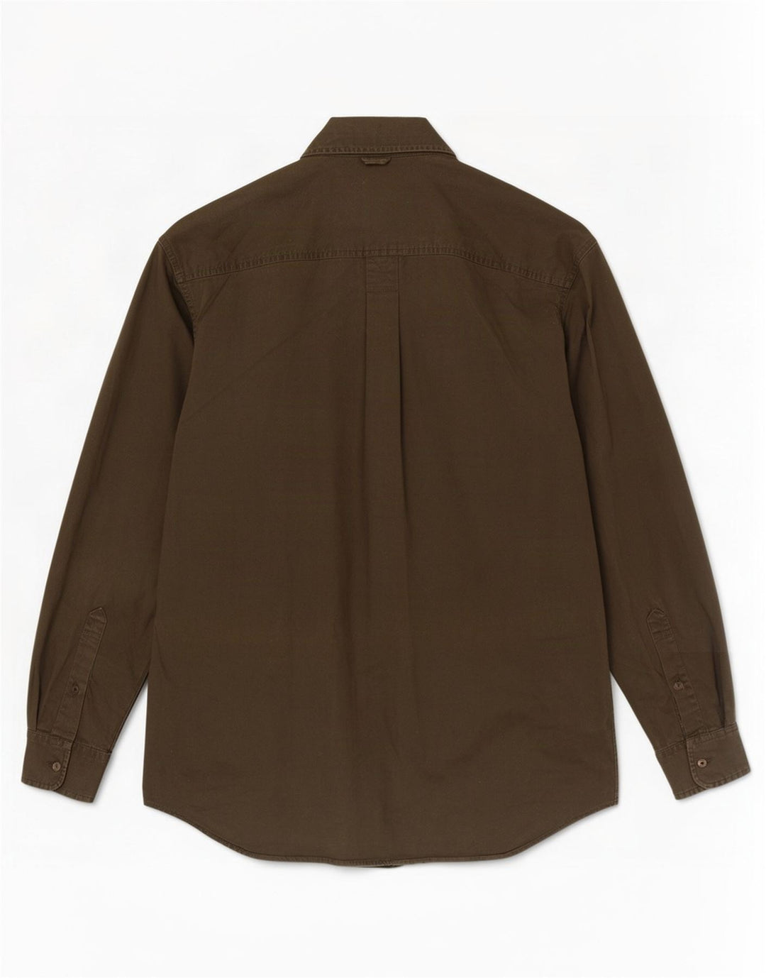 Camisa masculina Timberland de algodão cáqui médio