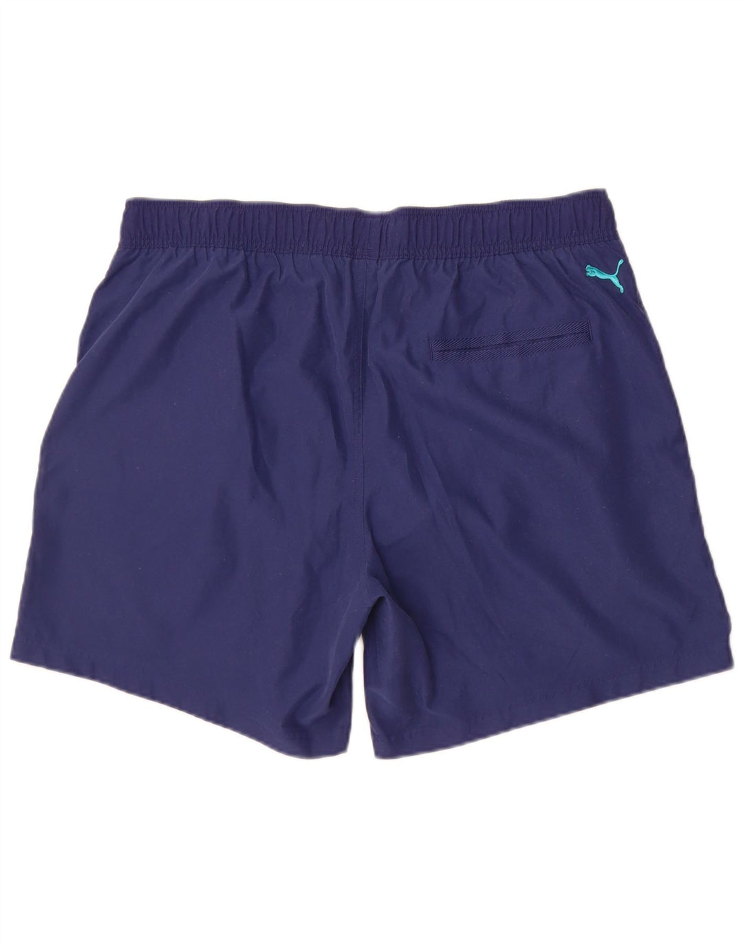 Shorts esportivos gráficos masculinos Puma XL azul marinho poliéster