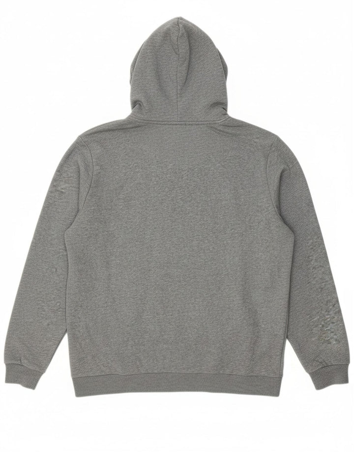 PUMA Mens Hoodie Jumper XL Algodão Cinzento