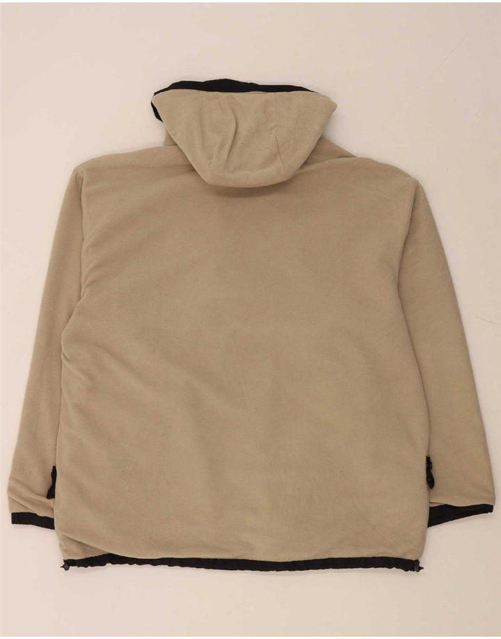 Jaqueta masculina reversível com capuz Kappa UK 40 grande poliéster azul marinho