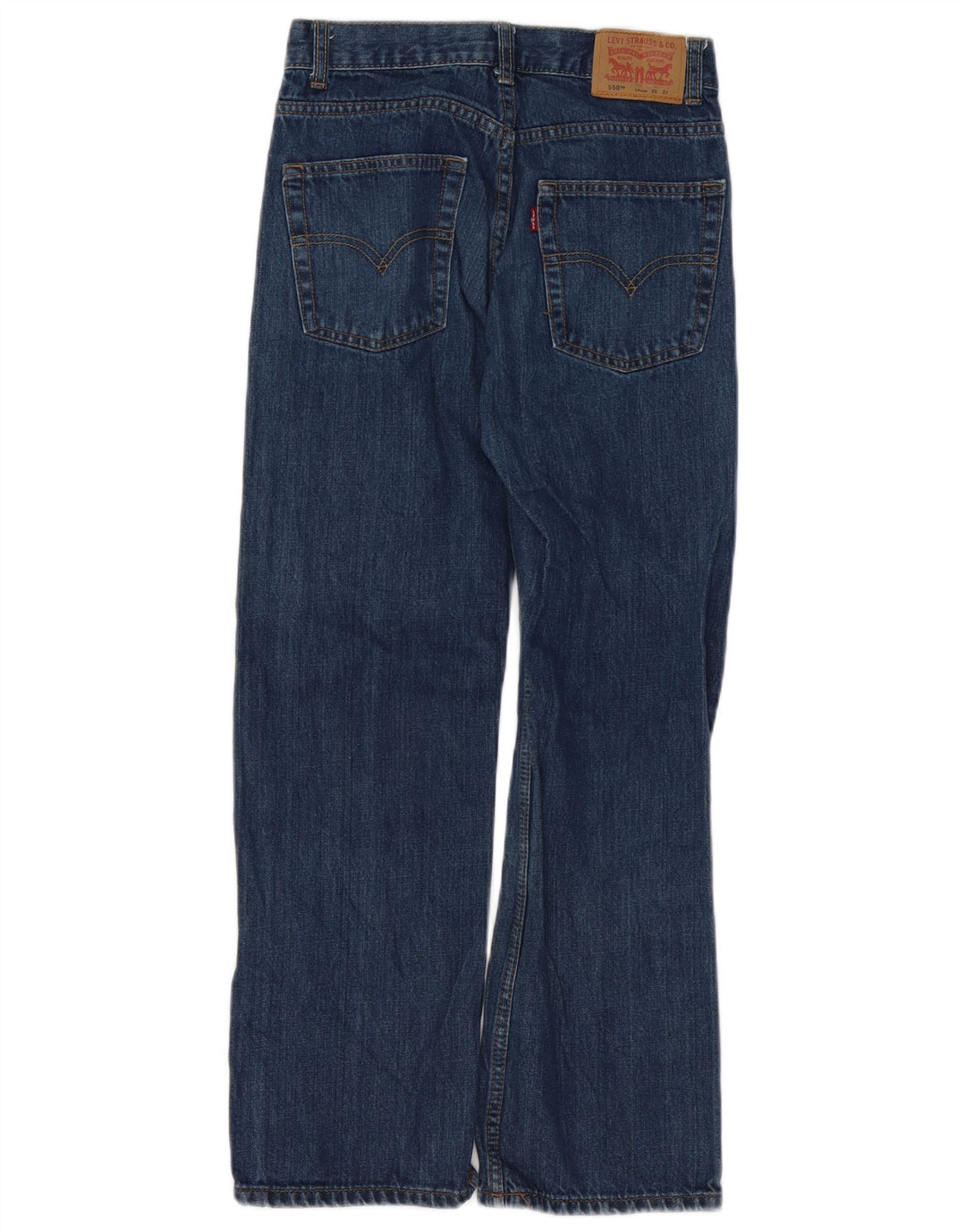 Jeans LEVI'S Boys 550 Relaxed Fit Straight 13-14 Anos W25 L27 Azul