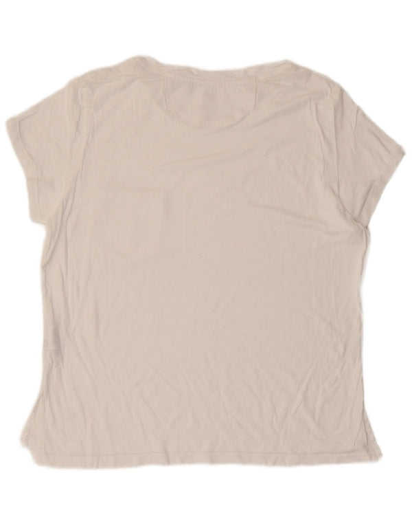 Camiseta feminina G-STAR UK 14 viscose branca média