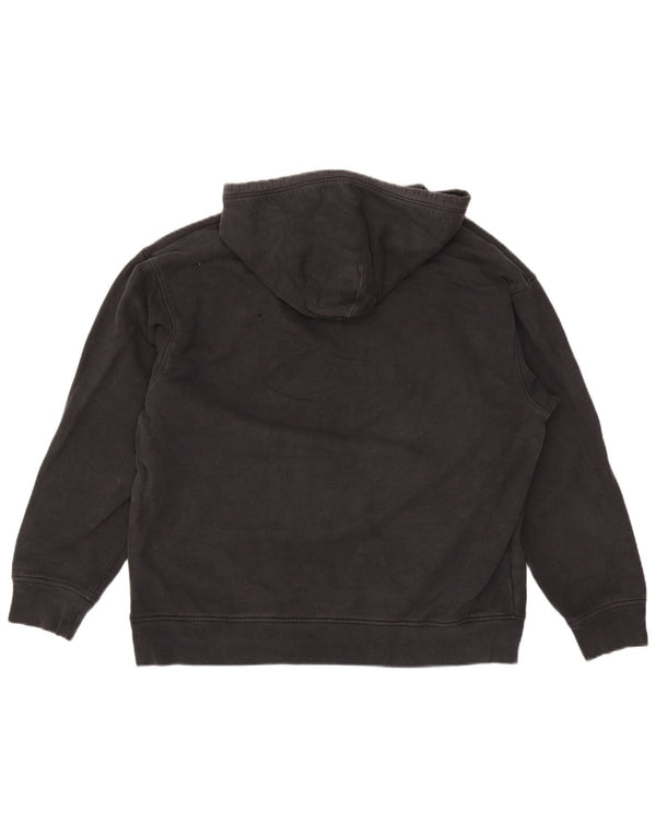 Moletom com capuz masculino Levi's Graphic Relaxed Fit grande algodão preto