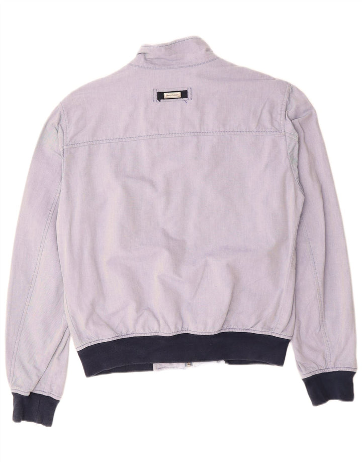 Jaqueta bomber masculina Henry Cottons IT 50 algodão roxo grande