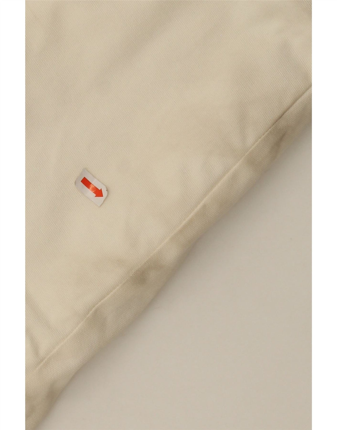ADIDAS Womens Hooded Bomber Jacket UK 14 Medium Off White Cotton Vintage Adidas and Second-Hand Adidas from Messina Hembry 