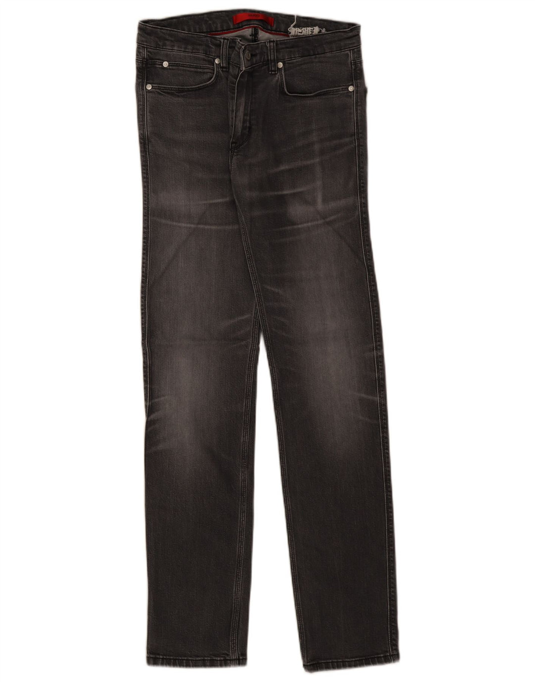 Hugo Boss Mens Jeans Slim W30 L32 Algodão Cinza