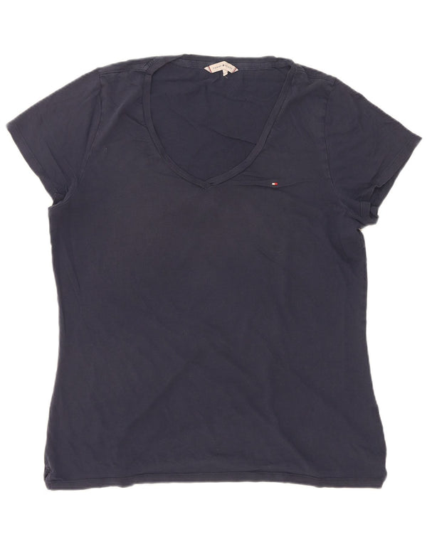 Camiseta Tommy Hilfiger Mulher Top UK 20 2XL Azul Marinho