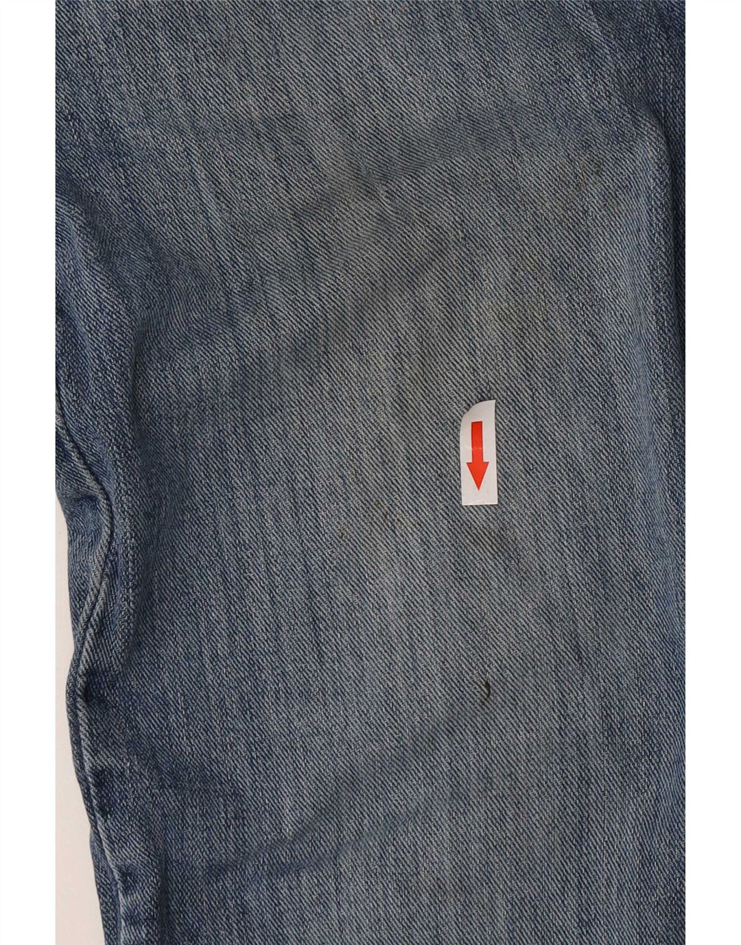 Lee Mens Distressed Regular Fit Jeans retos W32 L30 algodão azul