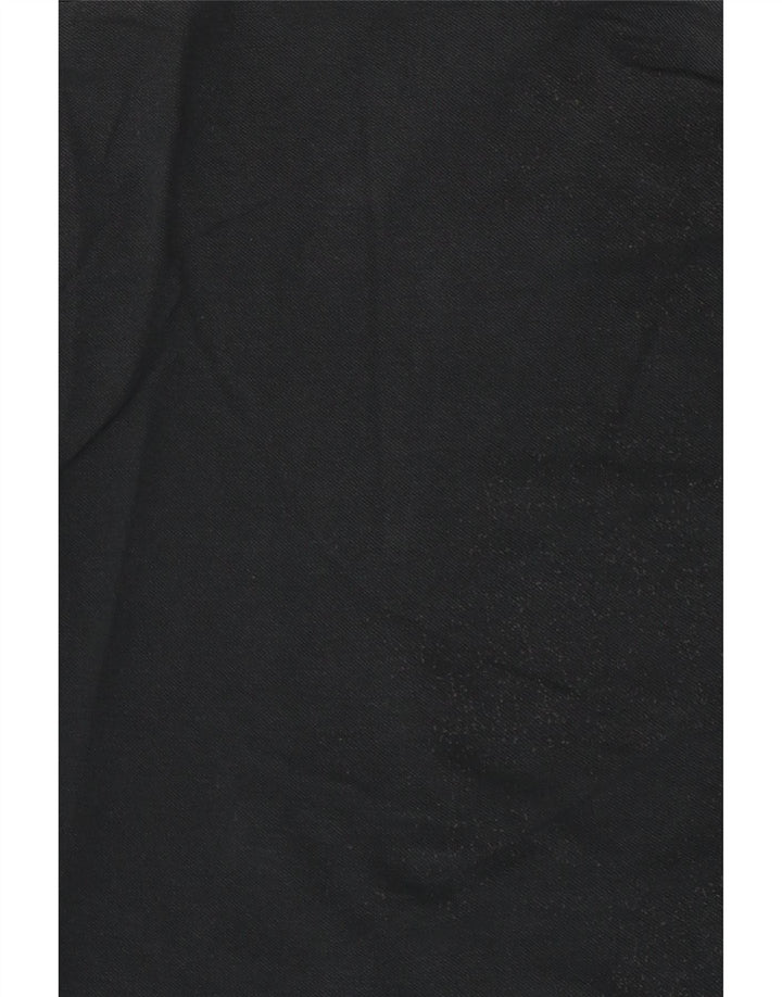 TRUSSARDI JEANS Camiseta masculina gráfica top médio algodão preto