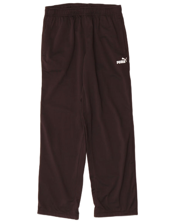 Calça de treino masculina Puma grande poliéster preto