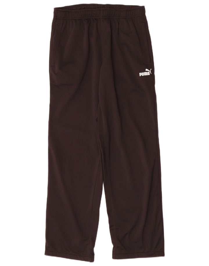 Calça de treino masculina Puma grande poliéster preto