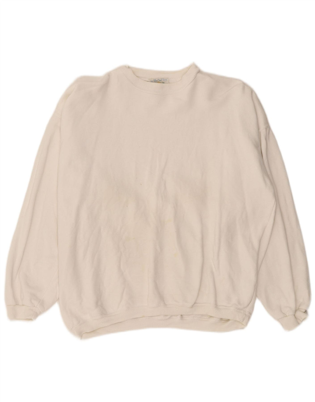 RIFLE moletom masculino jumper grande algodão branco