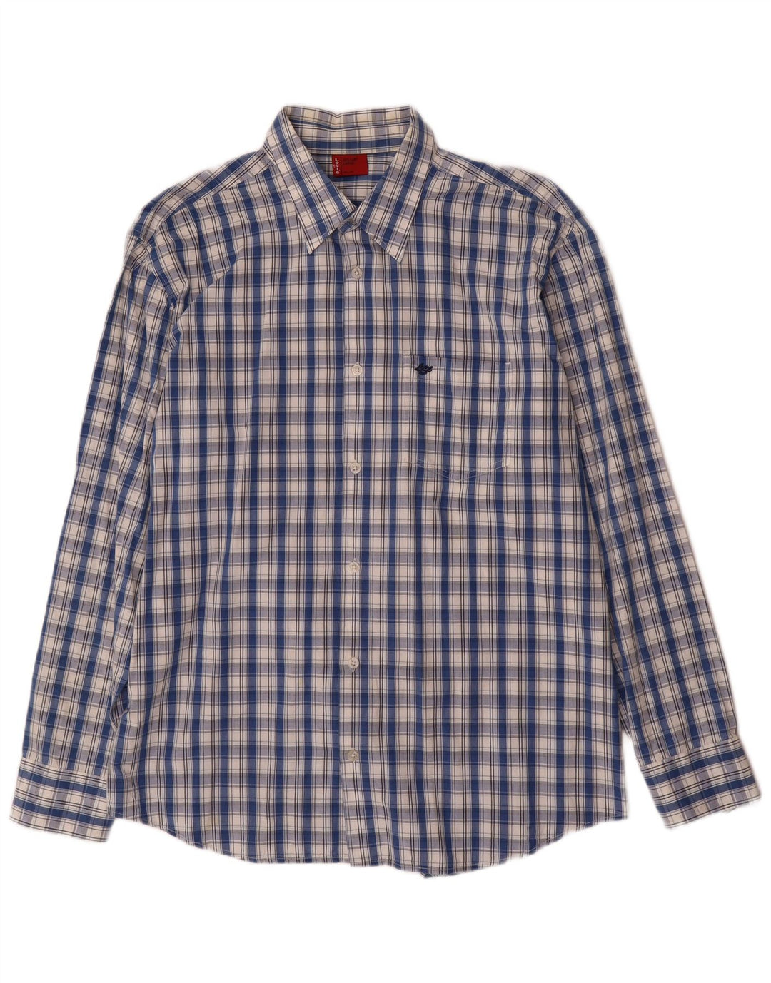 Camisa masculina Levi's grande xadrez azul