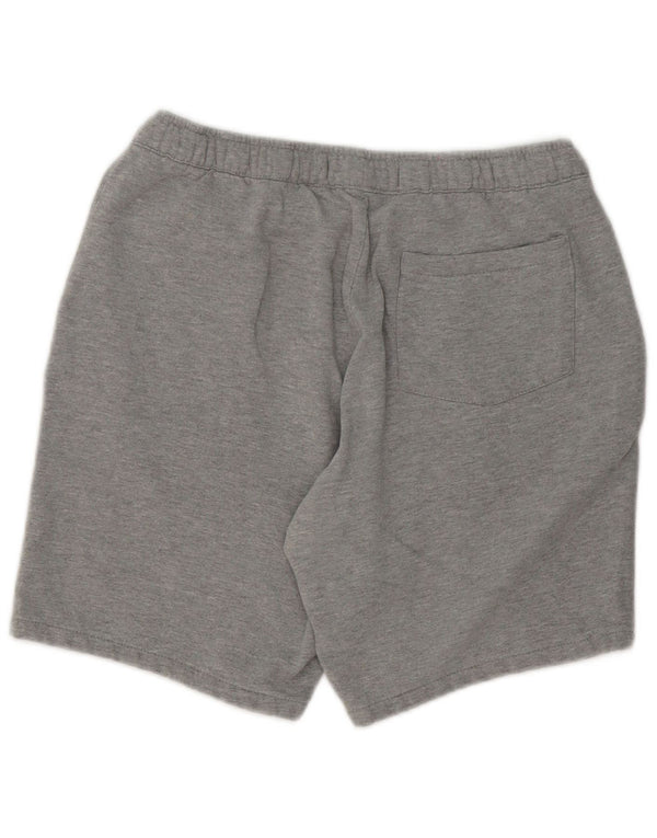Shorts esportivos masculinos French Connection poliéster manchado cinza médio