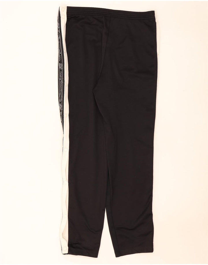 Calça esportiva masculina Champion com estampa gráfica média preta
