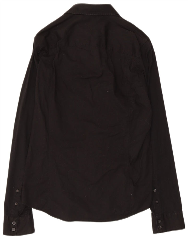 Camisa masculina Calvin Klein Jeans média preta