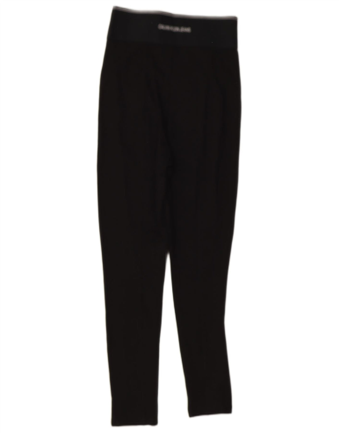 Leggings Calvin Klein Femininas Graphic UK 8 Pequenas Viscose Preta