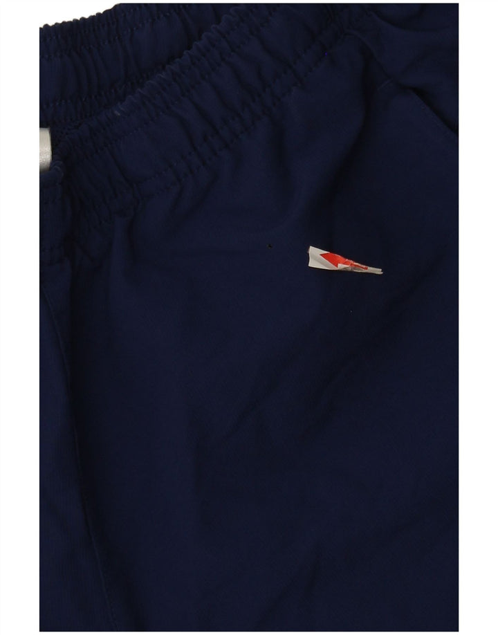 Shorts esportivos masculinos Adidas Climalite grandes poliéster azul marinho