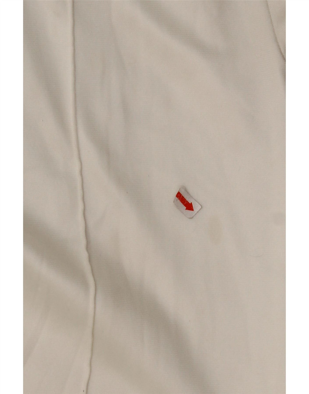 Calças de treino masculinas ADIDAS poliéster branco médio