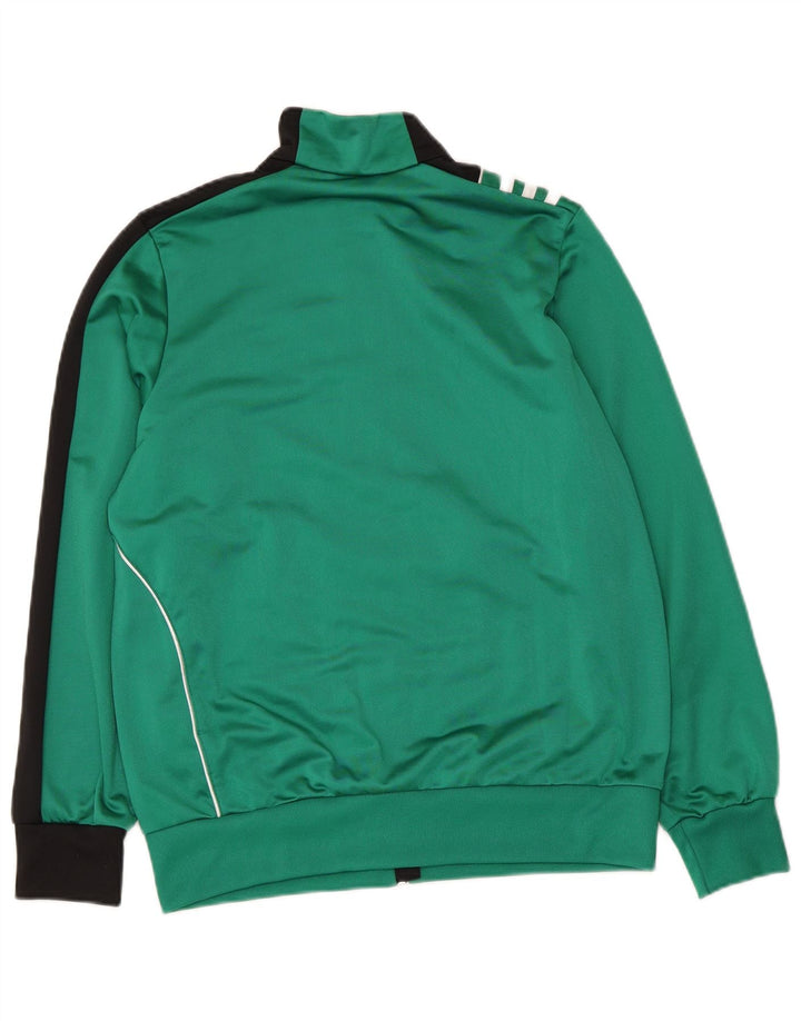 Jaqueta Adidas Meninos Treino Top 13-14 Anos Verde Colorblock