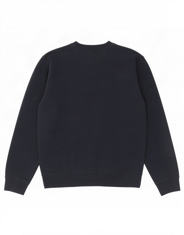 Russell Athletic Mens moletom gráfico jumper pequeno algodão azul marinho