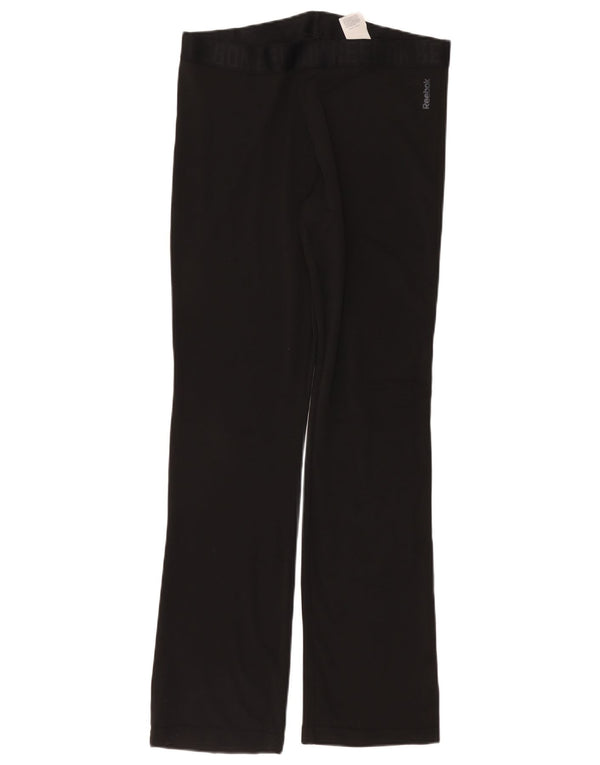 Leggings femininas REEBOK UK 12/14 poliéster preto médio